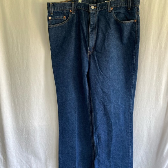 Men’s Levi’s 517 Boot Cut Denim Blue Jeans 42 x 32 - Picture 5 of 8